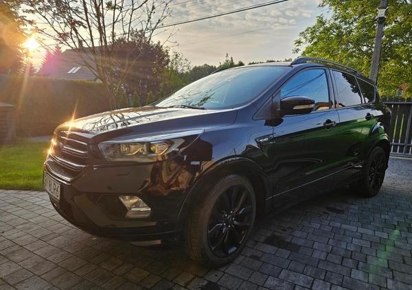 Ford Kuga cena 88000 przebieg: 65000, rok produkcji 2018 z Olsztyn małe 79